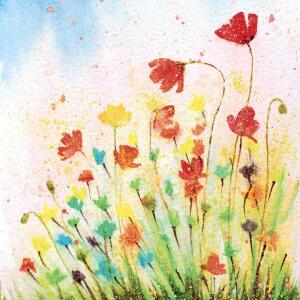 Motivserviette 33x33cm