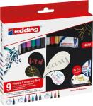 Edding Metallic Pinselstift 1340 9er-Set sortiert