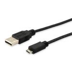 EQUIP USB 2.0 Cable Type A Male to Micro-B 1.0m