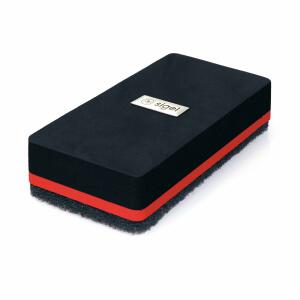 SIGEL BA188 Board-Eraser - 1 Stück - für Glas-Magnetboards und Whiteboards - schnelle und trockene Entfernung von Kreide und Tinte