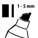 SIGEL BA182 Kreidemarker - trocken und feucht abwischbar - pink/grün/gelb - Keilspitze - 1-5 mm - 3 Stück - für glatte Glasoberflächen, geschlossenen Oberflächen