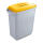 DURABLE Abfallbehälter DURABIN 60L + Deckel - grau/gelb