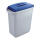 DURABLE Abfallbehälter DURABIN 60L + Deckel - grau/blau
