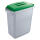 DURABLE Abfallbehälter DURABIN 60L + Deckel - grau/grün