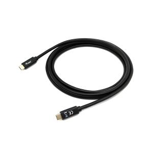 EQUIP USB 3.2 Gen 1x1 Type-C to C, M/M, 2.0m, Black 4015867226629