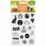 Oster Decorsticker Black & White sort. 1018605