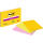 Post-it Haftnotizblock Super Sticky Meeting Notes - 152 x 101 mm, neonfarben, 3x45 Blatt