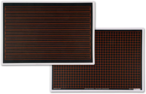 Rheita Kunststofftafel "RHEITAFLEX", Lineatur R 1/9, bruchsicher