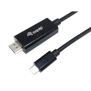 EQUIP USB Type C to HDMI Male Adapter Cable, 1.8m