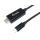 EQUIP USB Type C to HDMI Male Adapter Cable, 1.8m