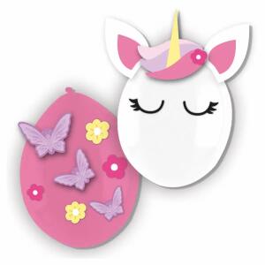 Luftballon 3ST Princess & Knight rosa AMSCAN 9909852