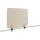 LEGAMASTER ELEMENTS Tischtrennwand akustik Pinboard - 60 x 80 cm, beige, Klammern