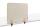 LEGAMASTER ELEMENTS Tischtrennwand akustik Pinboard - 60 x 80 cm, beige, Klammern