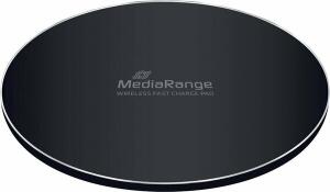 MEDIARANGE Induktive Schnellladestation für Smartphones - max. 15W, schwarz