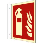 MOEDEL Fahnenschild Feuerlöscher ISO 7010,...