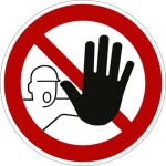 MOEDEL Zutritt für Unbefugte verboten, Folie...