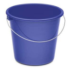 NÖLLE Eimer - Plastik, rund, 5 Liter, blau