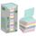 Post-it Haftnotizblock Notes - 76 x 76 mm, sortiert, 16 x 100 Blatt