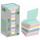 Post-it Haftnotizblock Recycling Notes - 76 x 76 mm, sortiert, 16 x 100 Blatt