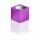 SIGEL BA727 SuperDym-Magnete - türkis/pink/hellgrün - Würfel - Haftkraft auf Glas-Magnetboards: 6 Blatt (A4, 80g/m²) - 1,10 x 1,10 x 1,10 cm - 3 Stück - für Glas-Magnetboards, magnetische Whiteboards und weitere magnetische Oberflächen