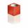 SIGEL BA725 SuperDym-Magnete - blau/rot/grün - Würfel - Haftkraft auf Glas-Magnetboards: 6 Blatt (A4, 80g/m²) - 1,10 x 1,10 x 1,10 cm - 3 Stück - für Glas-Magnetboards, magnetische Whiteboards und weitere magnetische Oberflächen