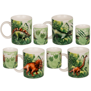 OOTB New Bone China-Becher Dinosaurier