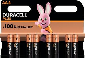 Batterie AA/LR6 8ST Plus-ExtraLife DURACELL 140899 / 5002478 Mignon