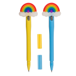 OOTB Kugelschreiber Regenbogen mit LED