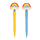 OOTB Kugelschreiber Regenbogen mit LED