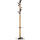 EASYCLOTH Garderobenständer EasyCloth Modell A - 6 Haken, 2 Knöpfe, Schirmständer, Holz/schwarz