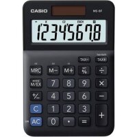 Casio Tischrechner MS-8F - Solar-/Batteriebetrieb,...
