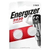 ENERGIZER Knopfzellen-Batterie Lithium CR2430 3,0Volt - 2...