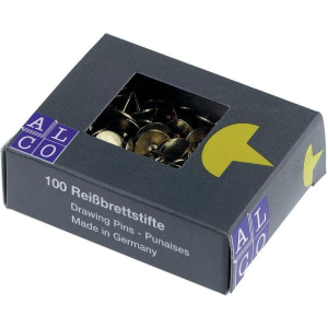Alco Reißnagel GARANT Metall Ø 9,5mm vermessingt 100 ST