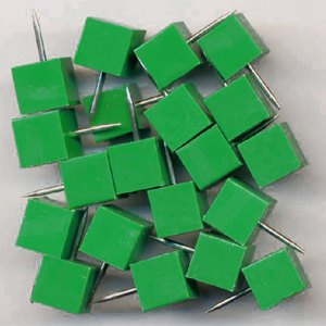 Alco Markiernadel quadrat.Kopf h.gn Länge 20mm 8,5x8,5x8,5mm 20St