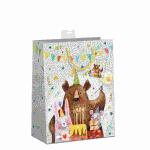 Geschenktasche Kinder  26x32x12cm, mit Kordel und...