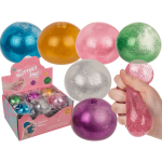 OOTB Squeeze-Wasserball mit Glitzer ca. 7 cm