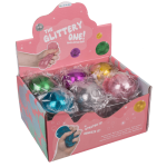 OOTB Squeeze-Wasserball mit Glitzer ca. 7 cm