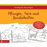 Nostalgische Malvorlagen  Pflanzen, Tiere, Nostalgische...