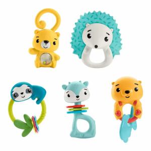 Fisher-Price Tierische  Aktivitäts-Beißringe, Sortiment, Mattel