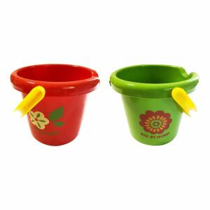 Eimer BIO by GOWI D18cm  sortiert, 2 verschiedene Farben, ab 12 Monaten,, GOWI