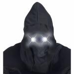 Maske unsichtbares  Gesicht mit Kapuze &