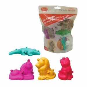 Kreativformen 3D 4er  ab 12 Monaten,, GOWI
