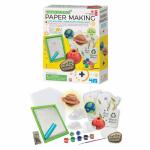 Green Science Set  Papierherstellung, Inhalt: Sieb,...