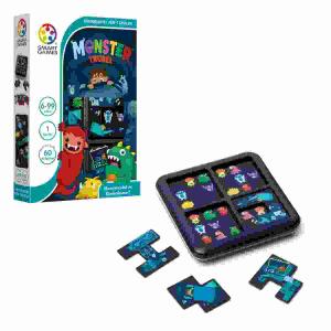 Kompaktspiel  Monstertrubel, für 1 Spieler, mit 60 Aufgaben, ab 6 Jahren,, Smart Games