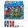 Hot Wheels Skate  Fingerboard + Shoe 4er, Hot Wheels Skate Fingerboard + Shoe 4-Pack Sortiment, Mattel