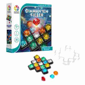 Legespiel Diamantenfieber  für 1 Spieler, mit 80 Aufgaben, ab 10 Jahren,, Smart Games