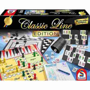 Spielesammlung Classic  Line Edition, über 100 Spielmöglichkeiten,, Schmidt Spiele