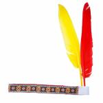 Indianerhaarband  mit 2 Federn