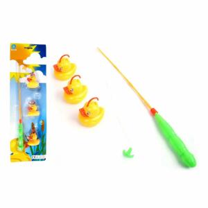 Angel-Set mit 3 Enten  Angel 35cm lang
