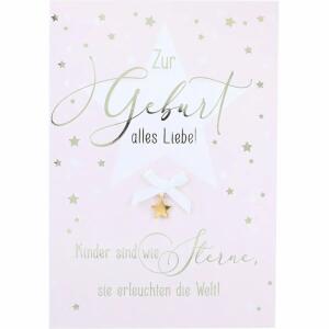 Klappkarten Geburt+Taufe  4 Jahreszeiten Motiv 005
